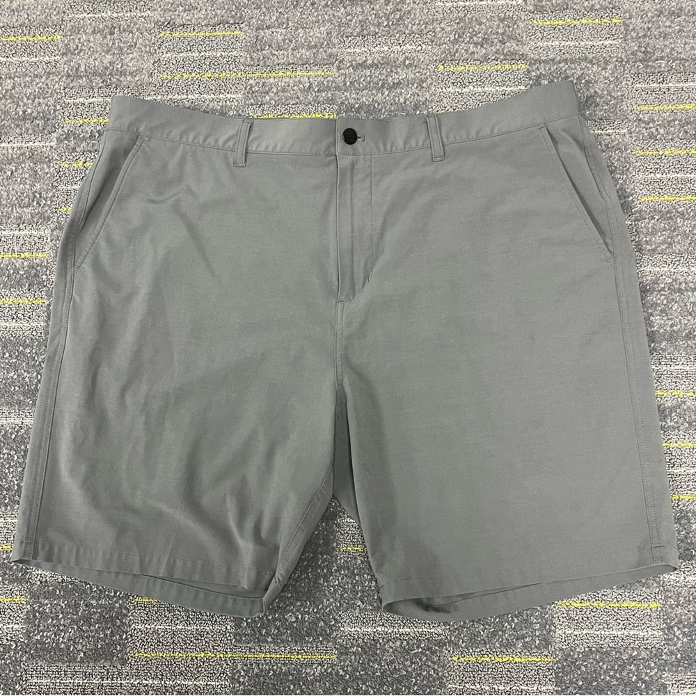 Free Fly Men’s Size 40x7 Gray Tradewind Hybrid Performance Golf Utility Shorts ￼